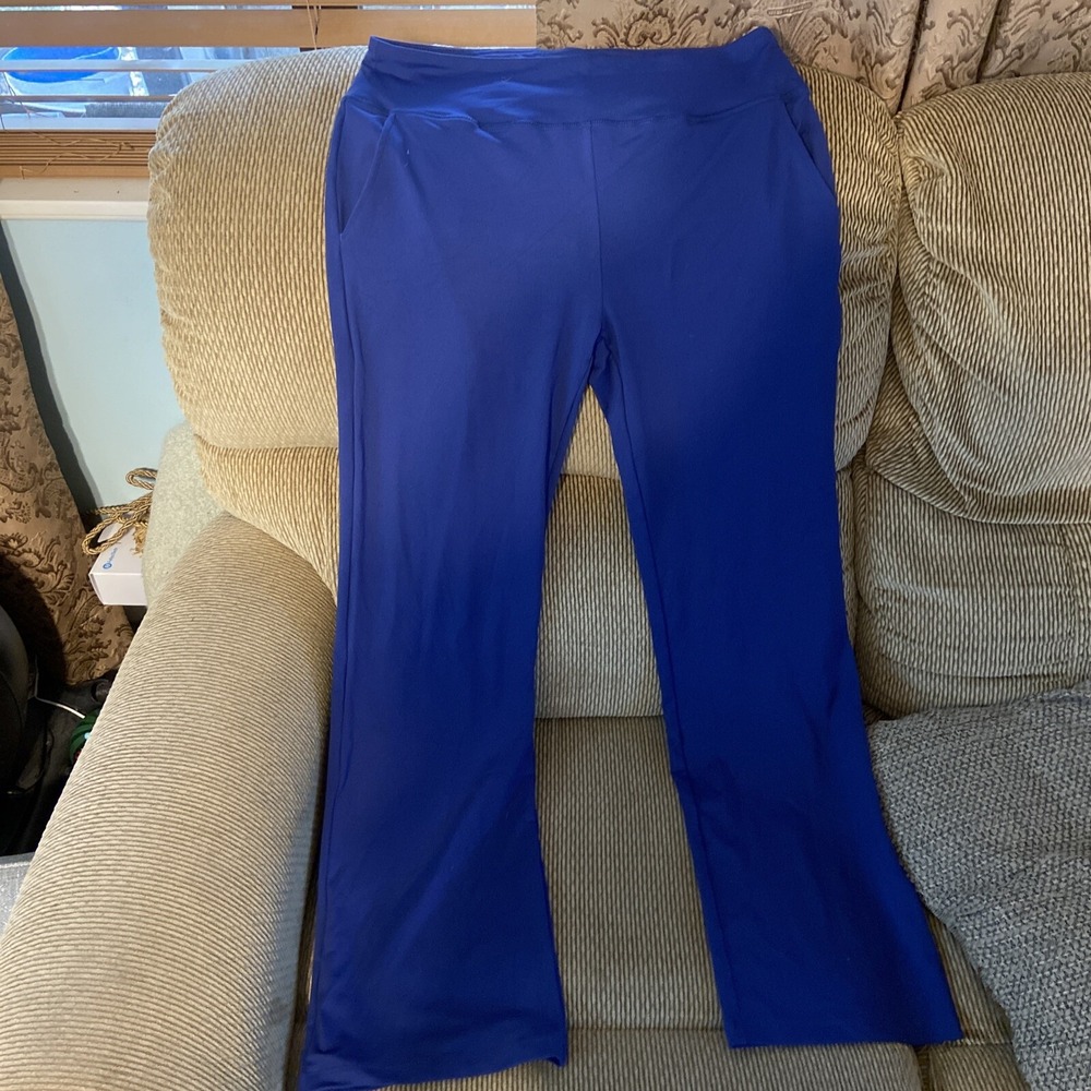 Da Young Athletic Pants XL Blue Men's Sports Joggers Activewear